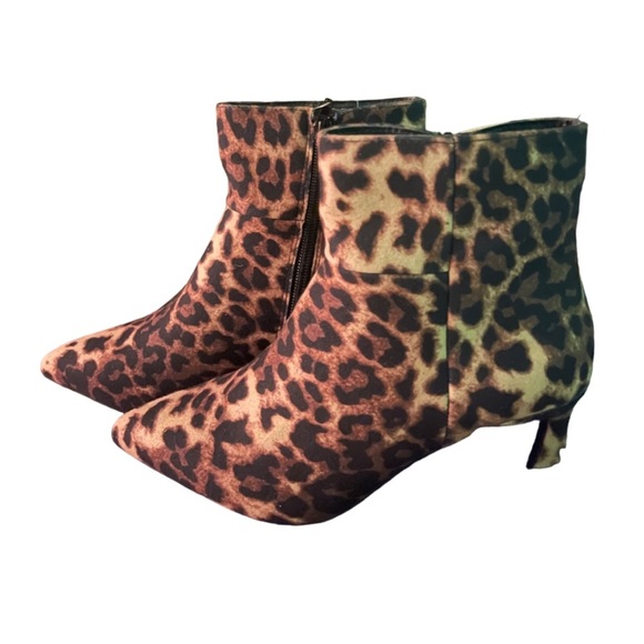 New! MADDEN GIRL Stormyy Booties. Leopard print. Size 7 - Picture 6 of 13